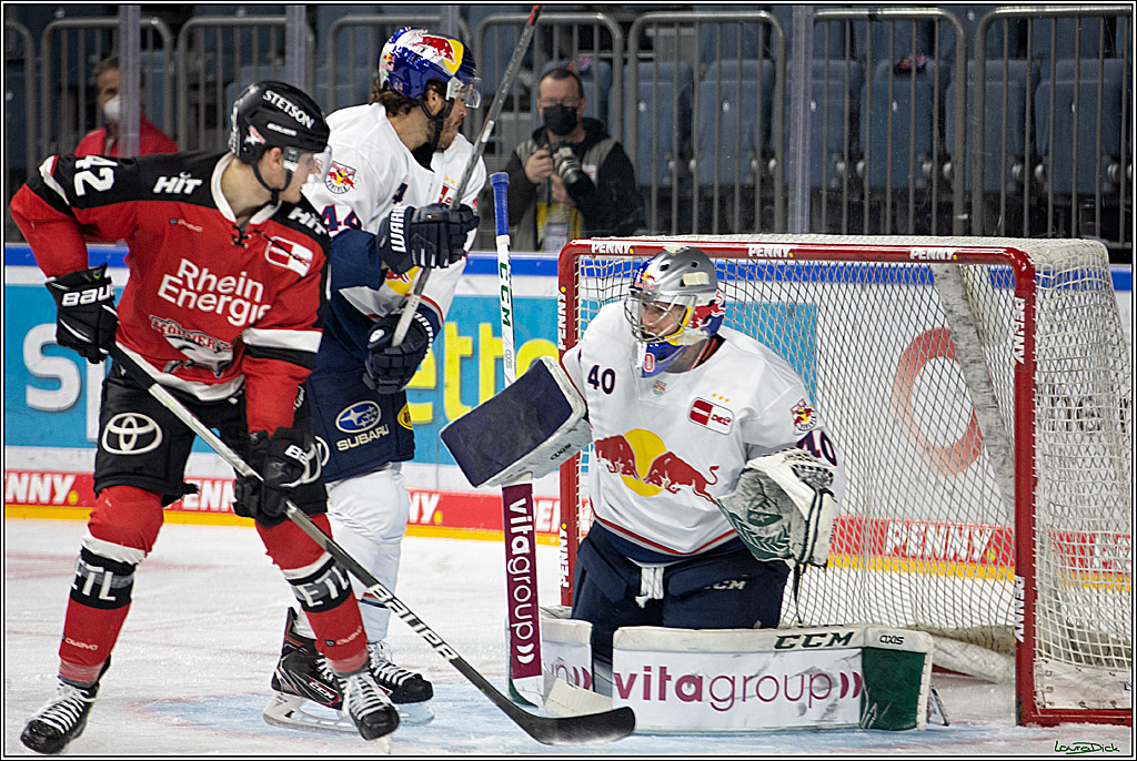 PENNY DEL;  Koelner Haie - Red Bull Muenchen; Koeln, 18.02.2022